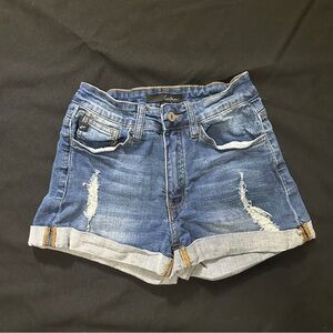 Kancan Blue Denim Women's Shorts